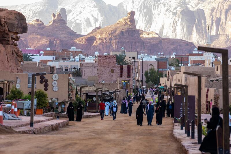 Al Ula's Old Town in Saudi Arabia has reopened to visitors. Courtesy RCU