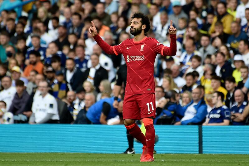 119 goals in 189 appearances (as of April 25, 2022): Mohamed Salah (Chelsea and Liverpool). AP