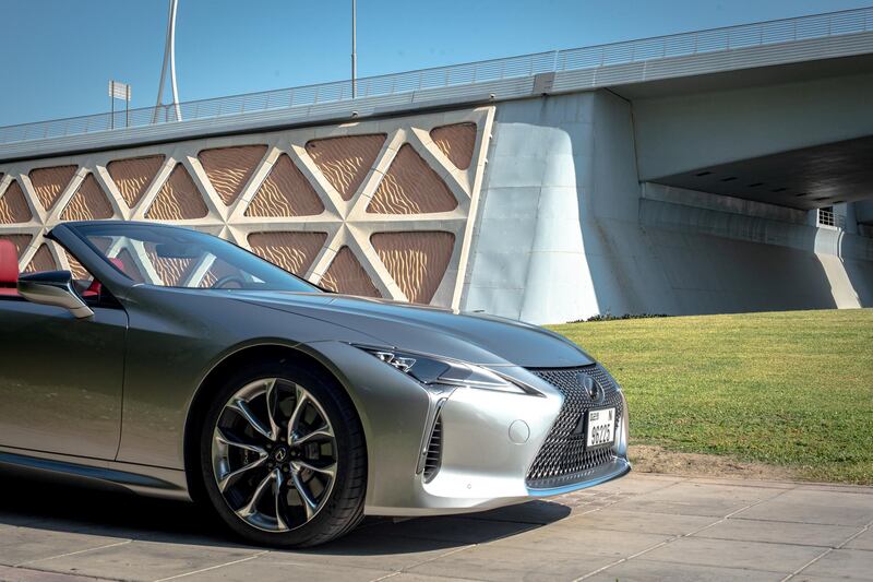 The LC 500 was unveiled at a gala event in Dubai Festival City, at the brand’s Al-Futtaim showroom.
