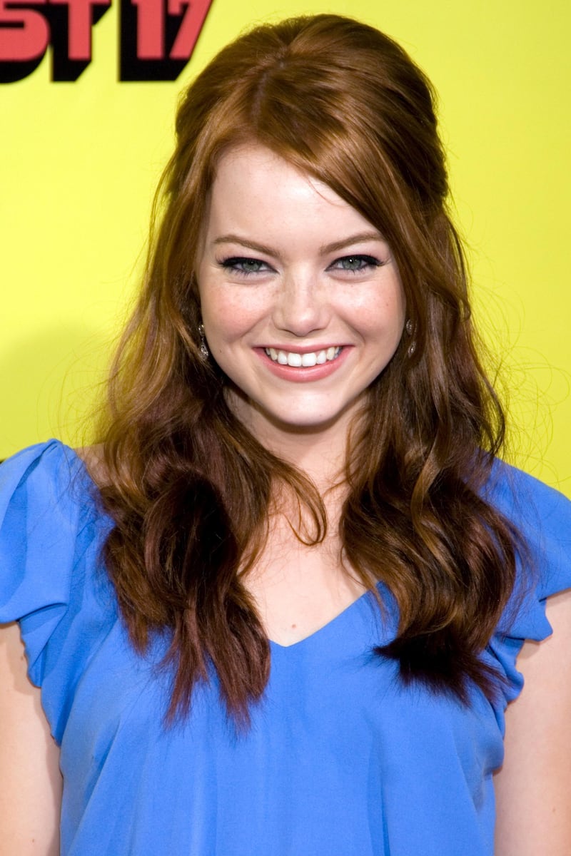 US actress Emma Stone arrives for the premiere of 'Superbad' at Grauman's Chinese Theatre in Hollywood, California USA on 13 August 2007.  Superbad opens in the USA on 17 August 2007.  EPA/JOSHUA GATES WEISBERG  