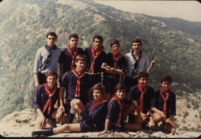 A Muslim leader in the Scouting movement was a big inspiration for a teenaged Nadim and his friends, encouraging curiousity and asking questions to open their minds. Photo: Nadim Nassar