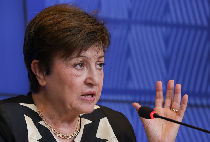 Kristalina Georgieva, managing director of the International Monetary Fund, said central bank digital currencies could help to increase inclusion by giving more people access to financial services at a lower cost. EPA