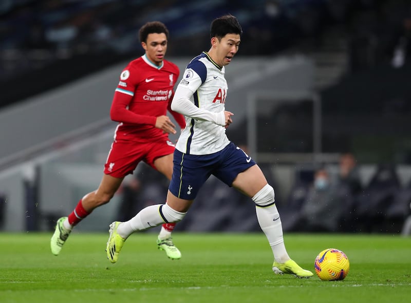 Son Heung-min - 5. The South Korean had a goal ruled out by another ludicrous VAR decision and then shot straight at Alisson. He looked lost playing as a lone forward after the departure of Kane. Getty