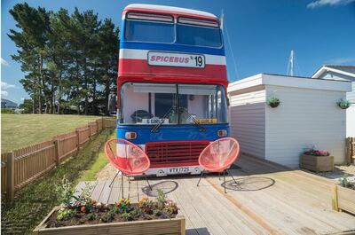 The Spice Bus is an excellent option for accommodation in the UK that’s off the beaten track. Airbnb