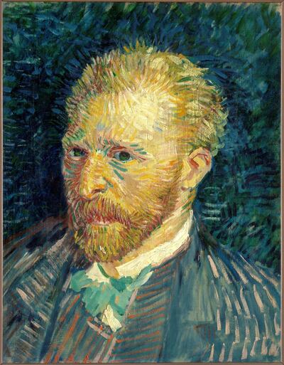 A self-portait of van Gogh. 