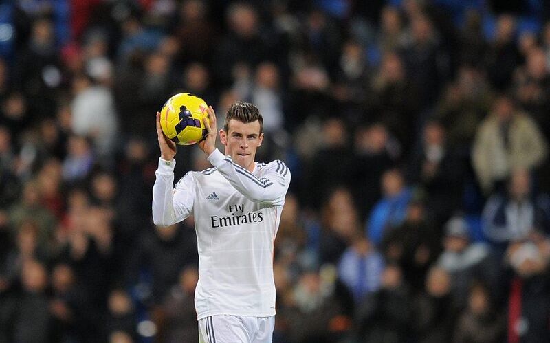 Gareth Bale netted his first Real Madrid hat trick on Saturday. Denis Doyle / Getty Images
