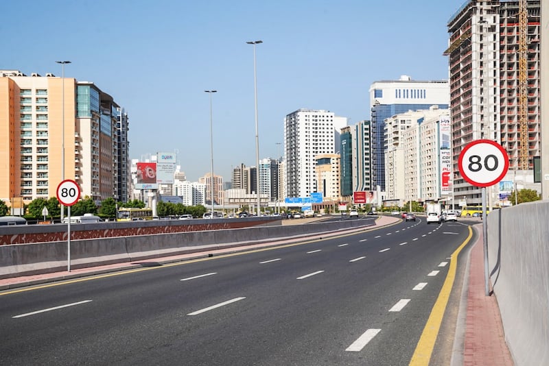 The RTA and Dubai Police decided to reduce the speed limit on Al Ittihad Road, between Sharjah and Al Garhoud Bridge to 80kph.