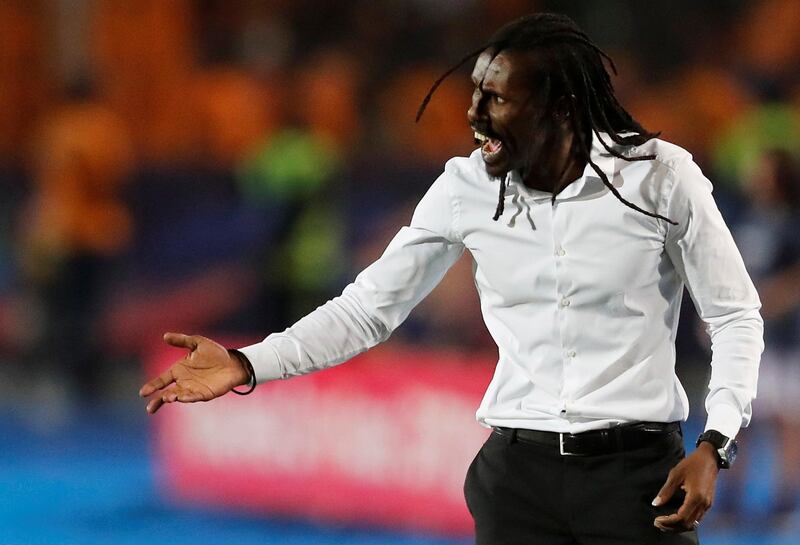 It was a frustrating night for Cisse in Cairo. Reuters