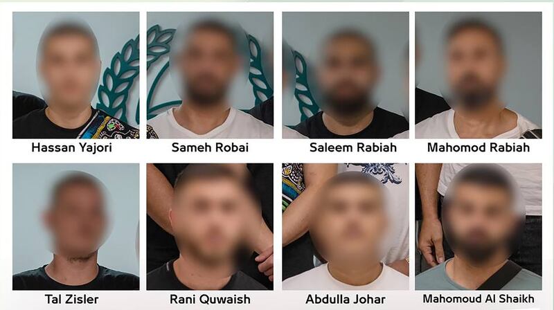 Dubai Police arrested eight Israelis in connection with a fatal assault in Dubai. Photo: Dubai Police