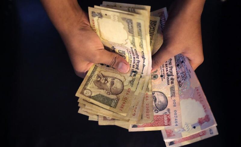 India's highest-denomination currency notes are being withdrawn immediately from circulation, the country's prime minister said on November 8, 2016. Manish Swarup/AP Photo