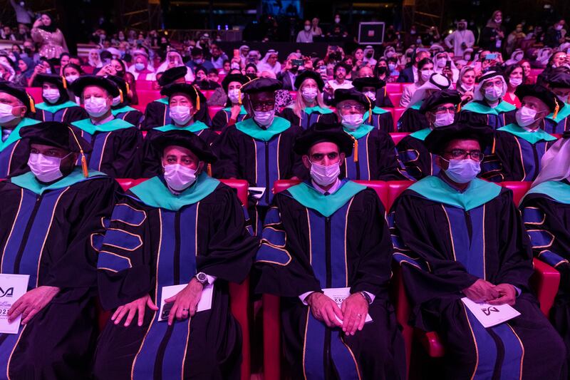 Mohammed Bin Rashid University of Medicine and Health Sciences graduation ceremony at Dubai Opera.