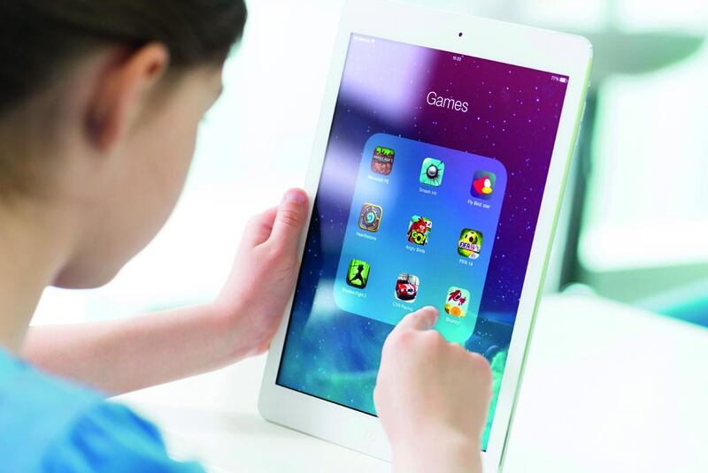 Games such as Minecraft and Dragon City are popular with children who use iPads and mobile technology but can encourage prolonged use of such devices. 