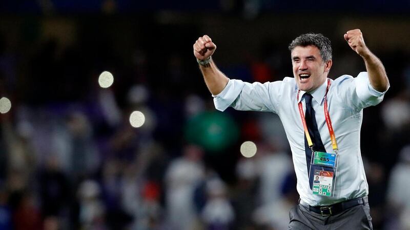 Zoran Mamic left his post as Al Ain manager at the end of January to take charge of Saudi Arabia's Al Hilal. AP Photo