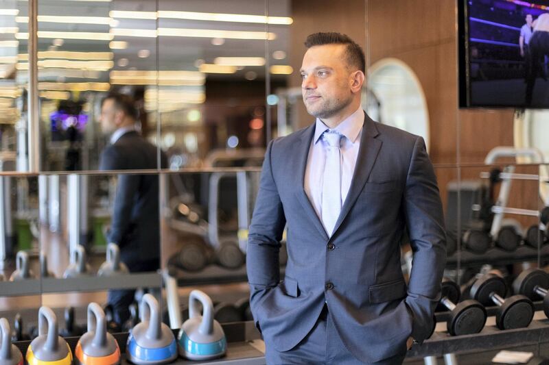 DUBAI, UNITED ARAB EMIRATES - FEBRUARY, 26 2019.Ferhat Kacmaz, CEO and Founder of Fit In Time.(Photo by Reem Mohammed/The National)Reporter: Section:  NA