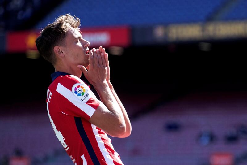 Marcos Llorente - 6: Defended well throughout but made it too easy for ter Stegen when finding space inside the box from a cross. The end product wasn’t there for a player who has been one of the best performers in La Liga this season. EPA