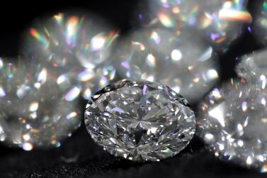 Diamond prices slid last year as the coronavirus pandemic brought the sector to an almost complete standstill in the first half. Reuters