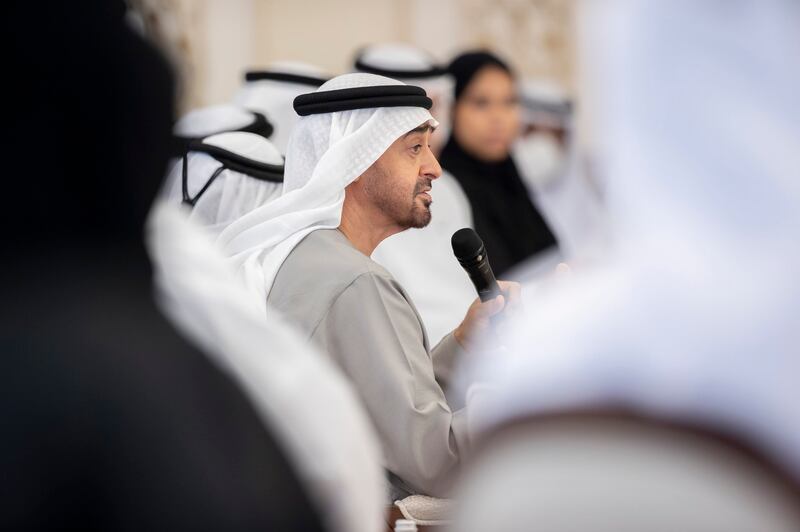 'On International Youth Day, we reaffirm our commitment to empowering the young women and men of the UAE and place our trust in them to work hard and to lead our country into the future,' he said.