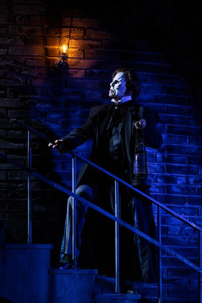 British-Lebanese actor Nadim Naaman in Phantom of the Opera. Photo: Giulia Marangoni