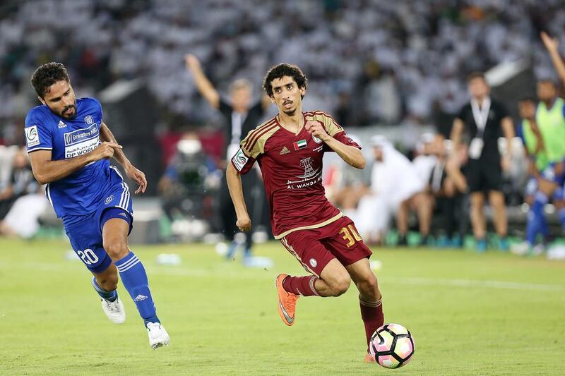 Tareq Ahmed in action during the President’s Cup final.