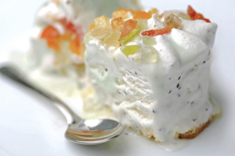 Sicilian cassata.