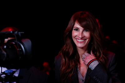 Julia Roberts attends the Gucci spring/summer 2024 fashion show. Reuters