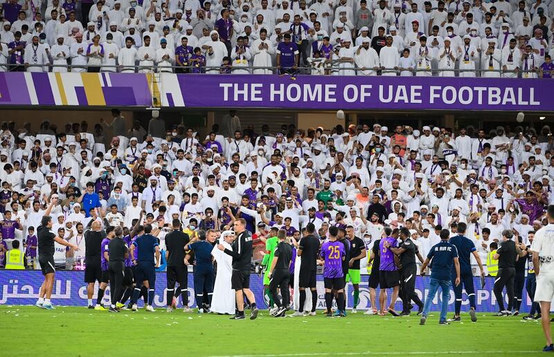 Al Ain vs Jazira APL 23 2021-22. Photo: PLC