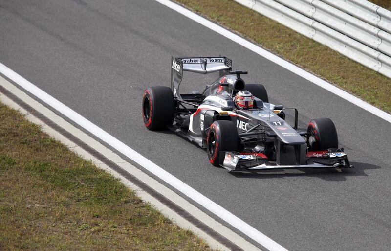 6. Nico Hulkenberg (pictured last season with Sauber), Force India. The German is undoubtedly the best driver in F1 at present to have not had a seat with a top team, having spent seasons at Williams, Force India and Sauber before returning to Force India for a second year. He has consistently made the most of mediocre machinery, fourth place in South Korea last year in a Sauber was a superb effort, and the fact he led the most laps in Brazil 2012 in a Force India is astonishing. The Force India has looked quick in testing, and if the car is capable expect Hulkenberg to end his wait for a first podium finish at some point in 2014. Lee Jae-Won / Reuters