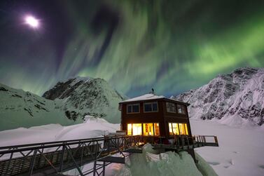 Alaska's Sheldon Chalet offers prime Northern Lights viewing opportunities. Courtesy Jeff Schultz