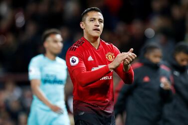 File photo dated 06-10-2018 of Manchester United's Alexis Sanchez at the final whistle after the Premier League match at Old Trafford, Manchester. PA Photo. Issue date: Wednesday August 5, 2020. Manchester United have agreed a deal to sell forward Alexis Sanchez to Inter Milan, manager Ole Gunnar Solskjaer has confirmed on BT Sport. See PA story SOCCER Man Utd. Photo credit should read Martin Rickett/PA Wire.