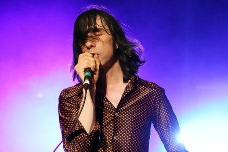 Bobby Gillespie of Primal Scream performs on stage in Sydney, Australia. Getty Images