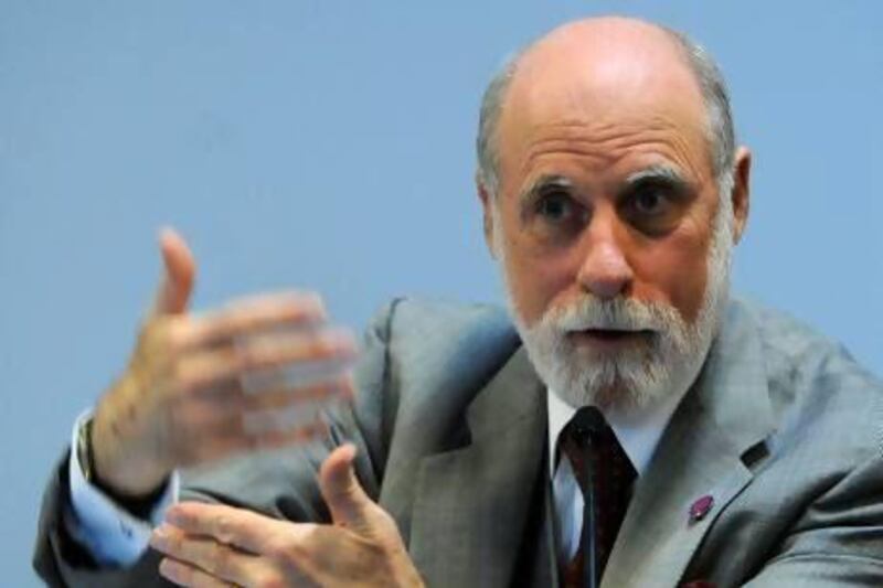 Vinton Cerf helped set up the internet, and now works for Google. He is warning against proposals to tighten online regulations that he says could stifle business growth, and threaten personal freedoms.