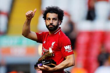It has been a past 12 months full of highs and lows for Liverpool's Mohamed Salah. Reuters
