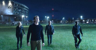 A scene from the 2019 motion picture 'Avengers: Endgame'. Courtesy Disney / Marvel