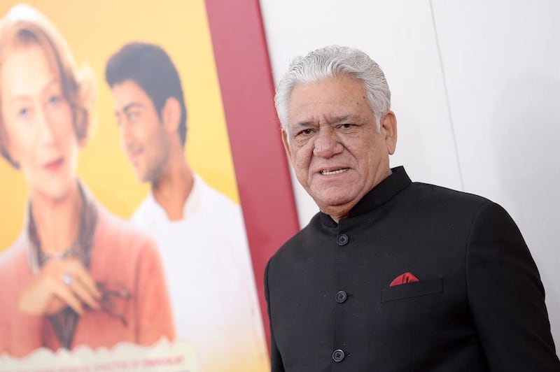 Actor Om Puri attends the New York premiere of The Hundred-Foot Journey at the Ziegfeld Theatre on August 4, 2014. Dimitrios Kambouris / Getty Images / AFP