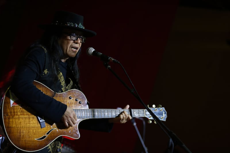 Freddie Aguilar, a folk musician from the Philippines. Getty Images