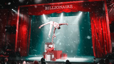 Billionaire in Business Bay will put on a dinner-show extravaganza. Photo: Billionaire  