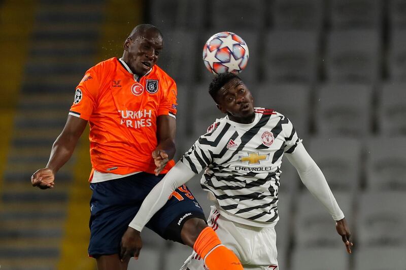 Axel Tuanzebe, 4: Played because Lindelof had a bad back. Booked after 20 minutes chasing Ba, aged 35. Even the Istanbul coach was surprised his side scored such a goal. Fantastic in Paris, flustered in Istanbul. AP