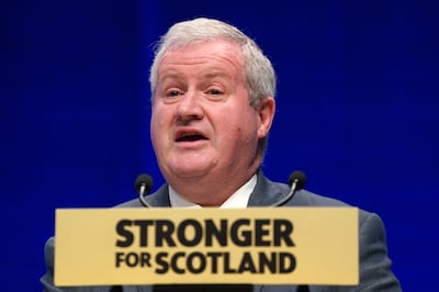 Ian Blackford, former SNP Westminster leader, said it was time for 'fresh leadership' when he announced he would not be seeking re-election in December 2022. PA 