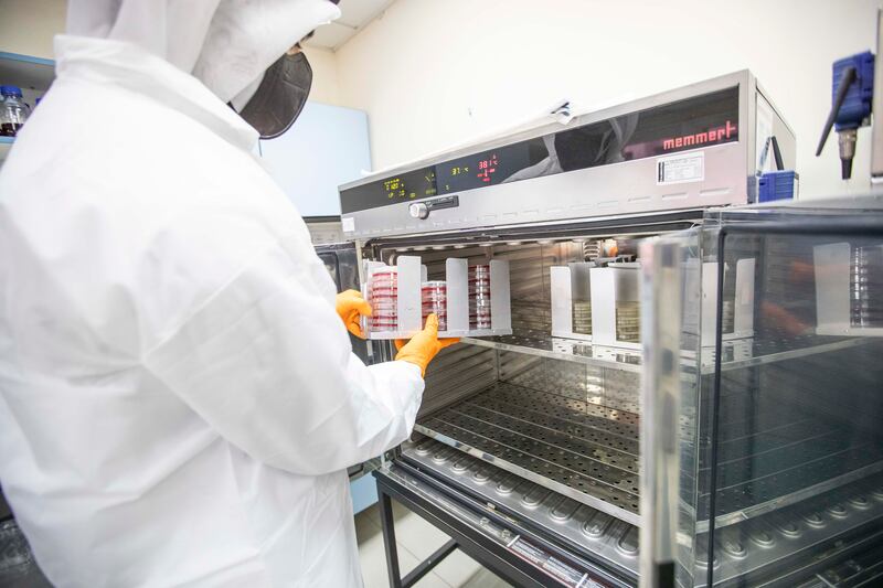 Food offered and sold at events such as the Formula One Grand Prix are tested on site at the Abu Dhabi Quality and Conformity Council laboratory.  