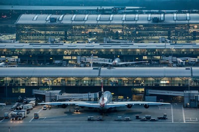 Terminal 5 at Heathrow. Passengers can choose from 89 airlines which fly to 214 destinations in 84 countries from Heathrow's four terminals. Photo: Heathrow Airport