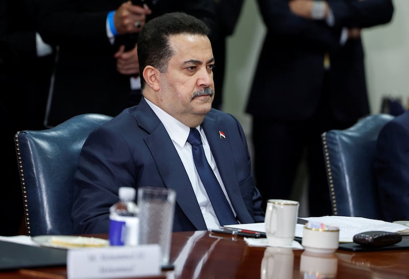 Iraqi Prime Minister Mohammed Shiaa Al Sudani held a series of meetings in Washington over the course of the week. Reuters