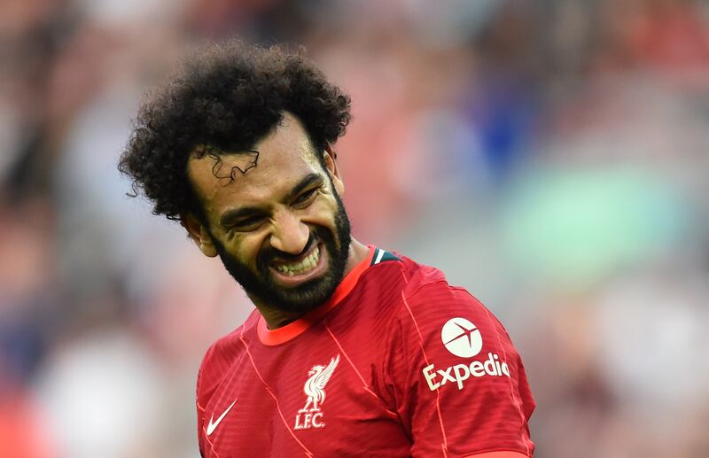 Mohamed Salah - 7: The Egyptian was beginning to look frustrated as half-time approached but he dispatched the penalty with aplomb. He was swarmed upon by defenders whenever the ball came near. Reuters