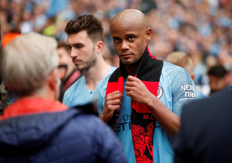 Manchester City's Vincent Kompany. Reuters