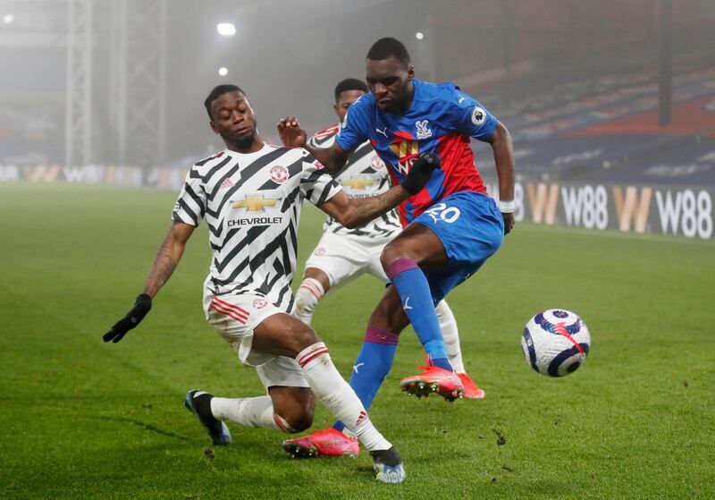 Aaron Wan-Bissaka 6. First United player to try and dribble past an opponent – and that took 40 minutes in a flat first half. Put a super cross in after 43 against his former team too, then vanished into the fog like the rest. Reuters