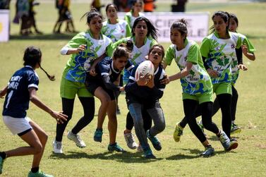 In India, 166,000 children were introduced to rugby in 2018, up from the 11,000 that tried the game in 2013. Nearly half of them were females. AFP