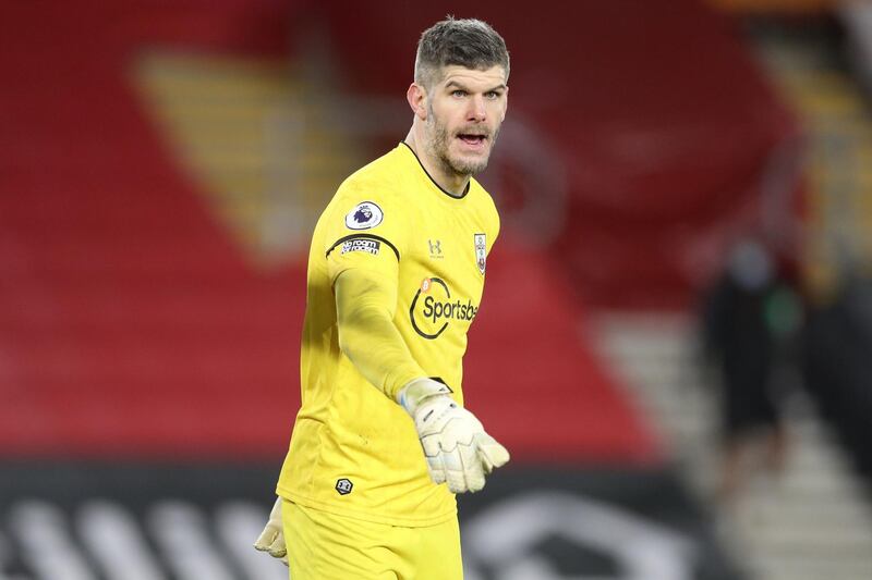 SOUTHAMPTON RATINGS: Fraser Forster - 6. Called into the team because Alex McCarthy tested positive for Covid-19 and made the most of his chance. Dominated the area and made a good one-on-one save from Salah. AFP