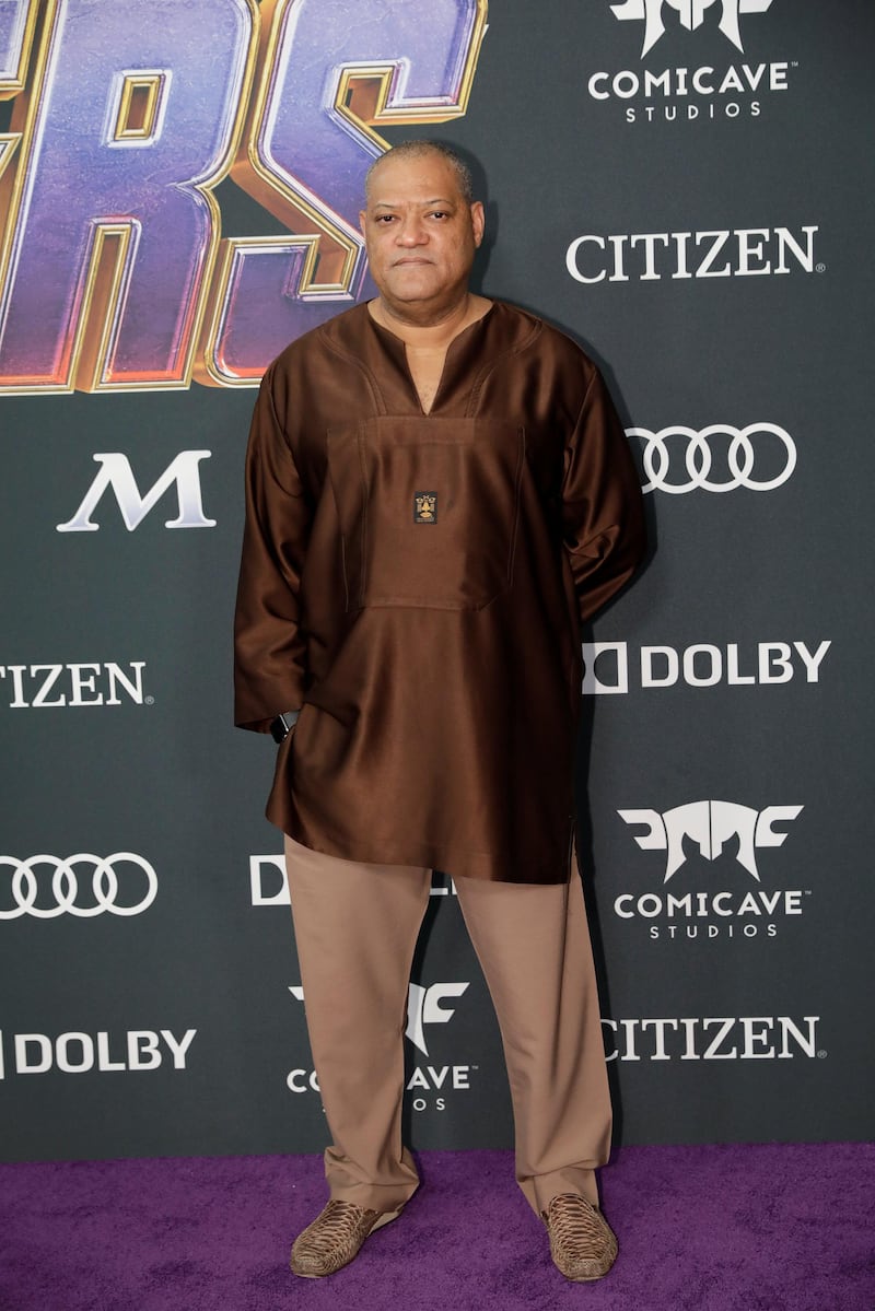 Lawrence Fishburne at the world premiere of 'Avengers: Endgame' at the Los Angeles Convention Center on April 22, 2019. Reuters
