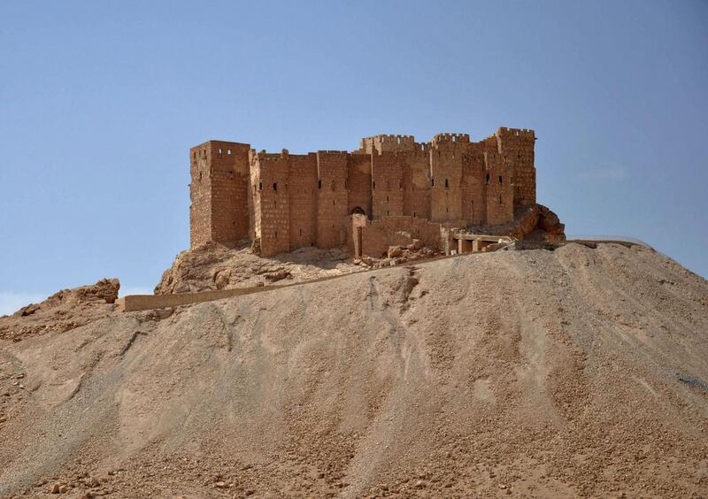 In the year 129AD, Roman emperor Hadrian declared Palmyra a ‘free city’ within his empire. A general view taken on May 18, 2015. AFP Photo