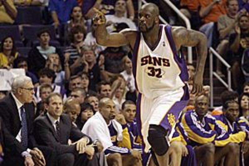 Shaquille O'Neal has scored 78 points in his last two matches for the Phoenix Suns.