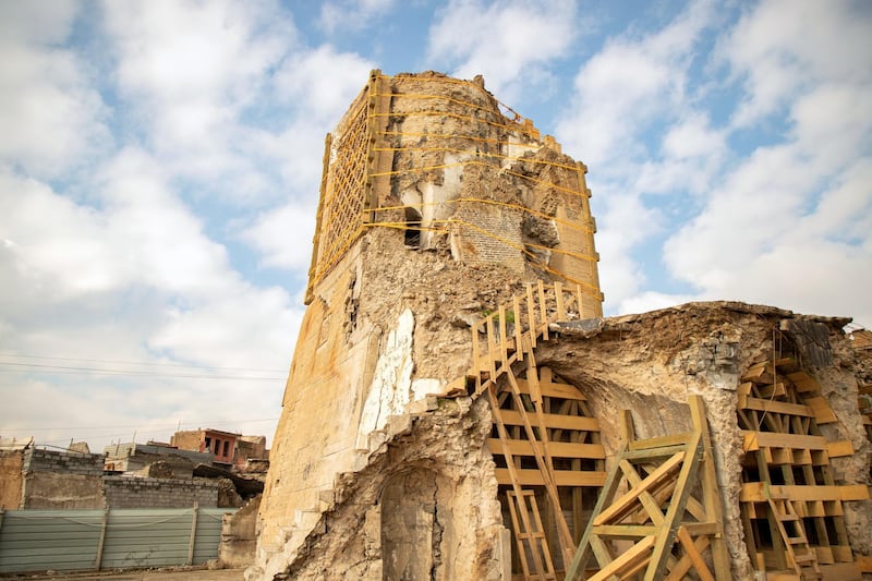 The UAE, in co-operation with Unesco, is helping to rebuild Al Nuri Mosque in Mosul. 